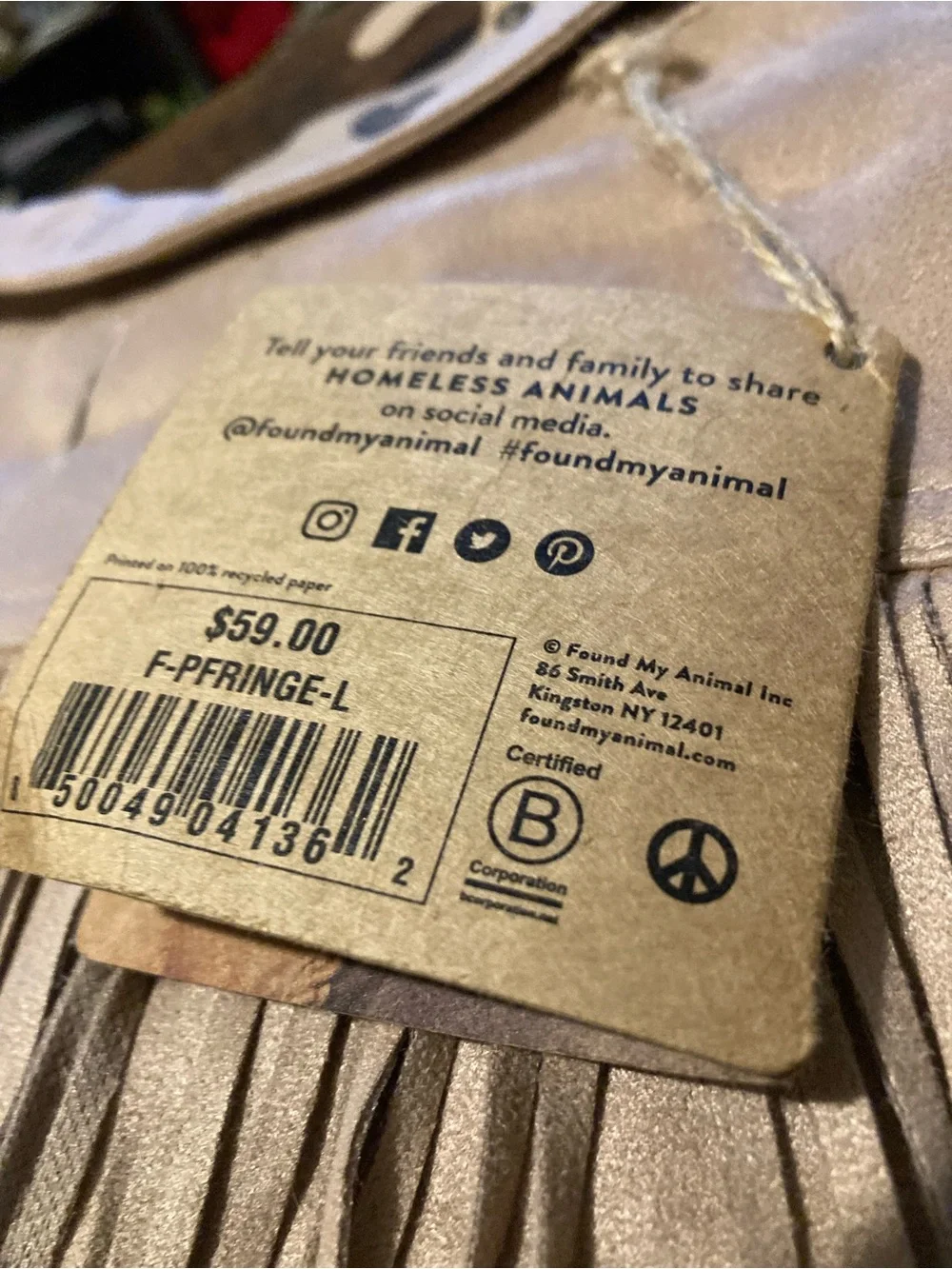 Found my Animal jacket for dogs
